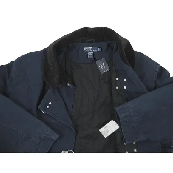 NEW! Polo Ralph Lauren Vintage Toggle Fireman Jacket (Coat)!  XL  Weathered Navy - Picture 4 of 4
